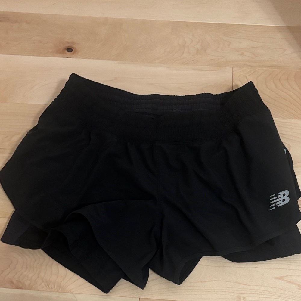 New Balance Women's Athletic Black Shorts